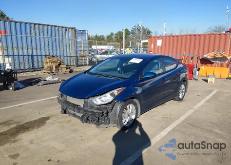 2015 Hyundai Elantra Se z USA, uszkodzony, nr VIN KMHDH4AE0FU330715